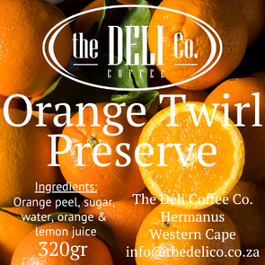 Orange Twirls